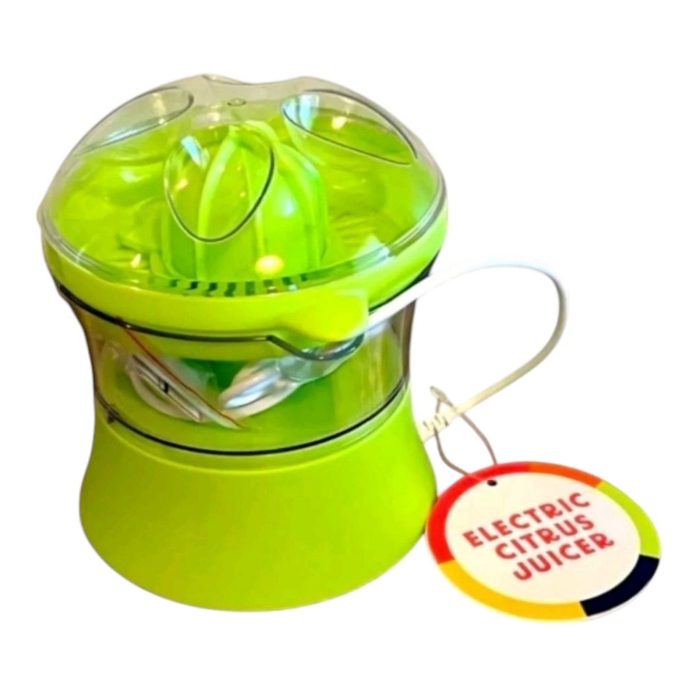 Juicer Mini Citrus USB Electric Powered Lime Green 1 Speed Setting